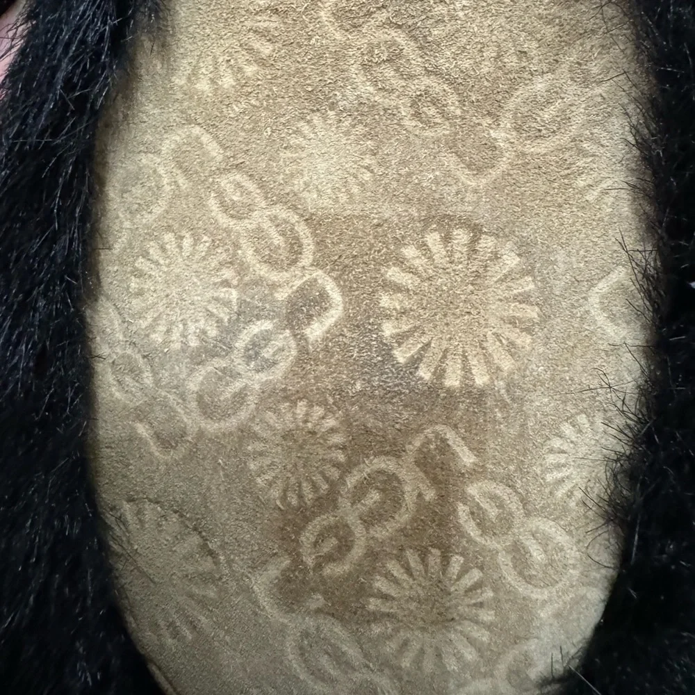 UGG Fur Ankle Sippers - Picture 9 of 10